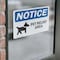 Signmission Pet Relief Area Sign With Symbol, 18 in W x Rectangle, Vinyl Decal OS-2PACK-NS-D-1218-L-17246 - alternate 6